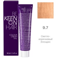 KEEN Крем-краска для волос 9.7 (светло-коричневый блондин) 100 мл